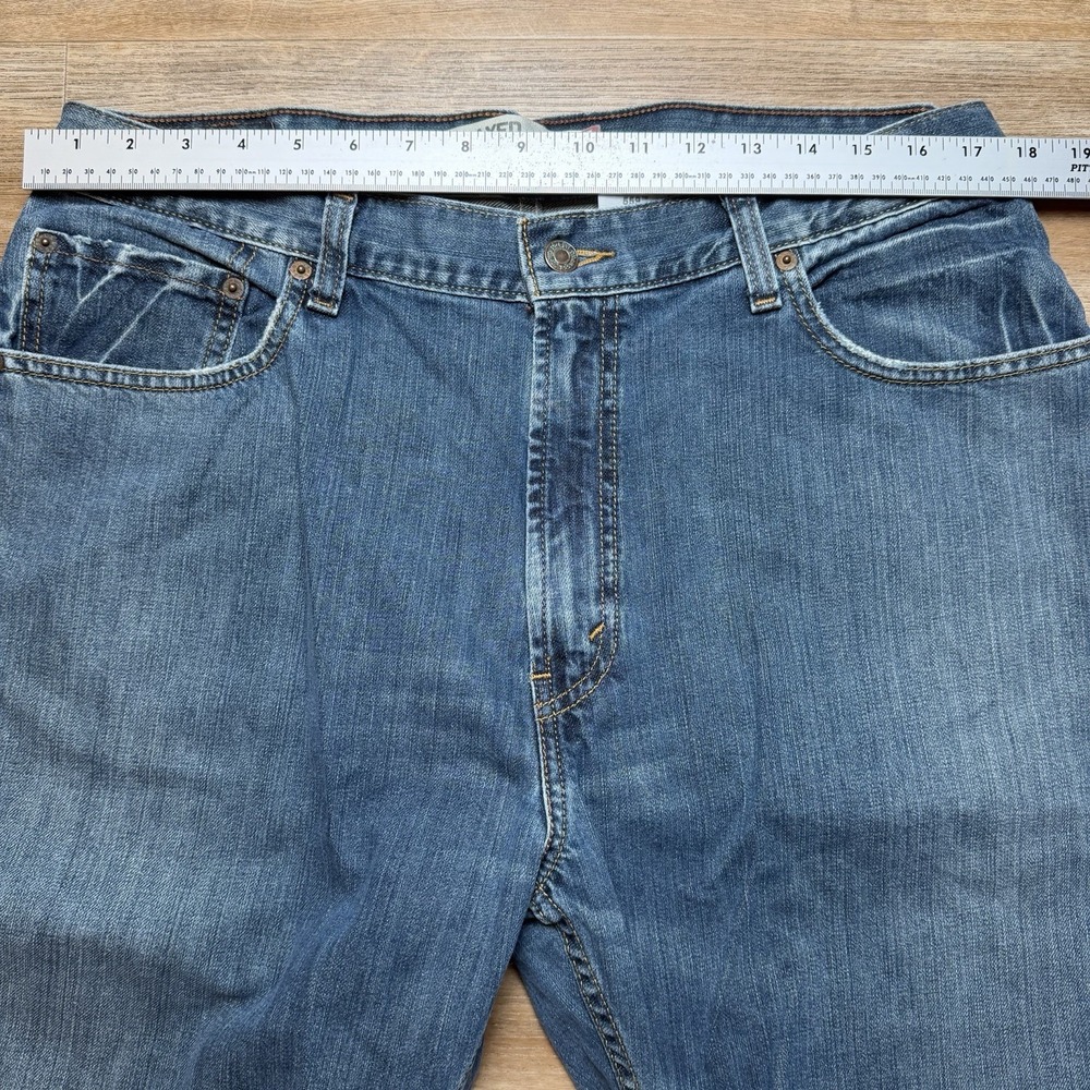 Levis 559 Jeans Men 36x34 Blue Relaxed Straight Leg Baggy Denim Casual Y2K‎ - Picture 11 of 15